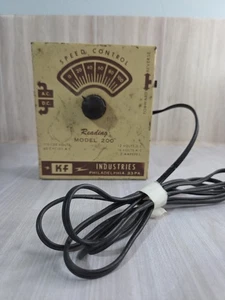KF Industries Speed Control Reading Model 200 Train Controller - Not Tested - Picture 1 of 8