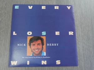 Nick Berry EVERY LOSER WINS 1986 BBC TV EASTENDERS UK 7"  P/S PLAYS N MINT HEAR - Imagen 1 de 13