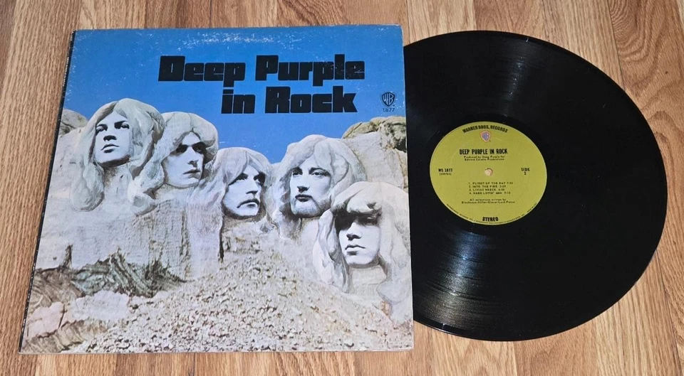 Deep Purple - IN ROCK 1970 Original Green label WS 1877 NM Rare - Image 1 of 1