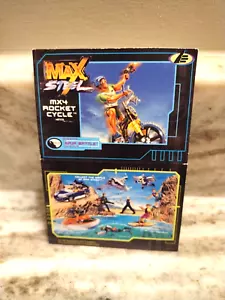 Vintage Max Steel "MX4 Rocket Cycle Vehicle" Collector Card 1999 - Picture 1 of 4