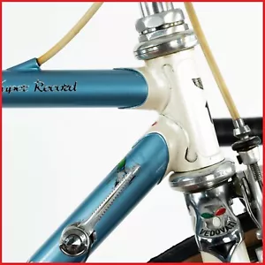 VEDOVATI COLUMBUS CAMPAGNOLO SUPER RECORD STEEL VINTAGE OLD RECORD ROAD RACING - Picture 1 of 24