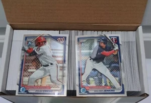2024 Bowman Complete Set BCP1-150 Chrome & Paper Prospects Crews Lombard Jenkins - Picture 1 of 2