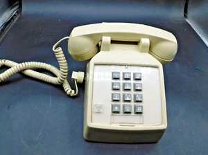 Bonito teléfono de escritorio vintage 1989 North Supply Company PREMIER 2500 con botón pulsador - Imagen 1 de 7