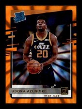 2020-21 Donruss Orange Laser Udoka Azubuike #214 Rookie RC