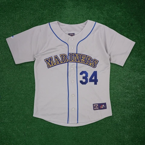 Felix Hernandez 1989 Seattle Mariners Cooperstown Men's Grey Road Jersey Cover