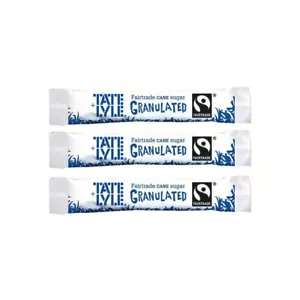 Tate & Lyle Individual White Granulated Sugar Sachets/Sticks Pack of 1000 - Picture 1 of 4