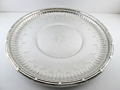 Plato/bandeja Gorham MARIE ANTOINETTE plata de ley 17", 1.197 gramos Foto 1 de 4