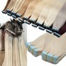 Invisible Double Side Tape in Skin Weft Russian Remy Human Hair Extensions 20-40