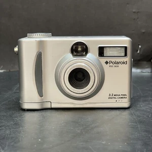 Polaroid PDC 3035 Digital Camera 3.2MP Silver Tested - Picture 1 of 17