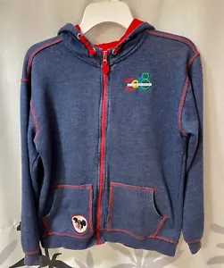 Disney Parks Mickey Mouse Sweater Youth XL Full Zip Hoodie Sweatshirt - Picture 1 of 6