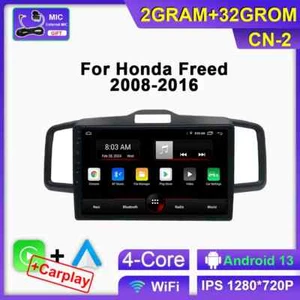 Android Car Radio For Honda Freed Spike 2008-2016 Stereo Player GPS Head Unit - Picture 1 of 24