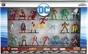Jada DC Comics Nano Mini Figs Wave 1 Die-Cast Metal 20-Pack 1.65" Figures