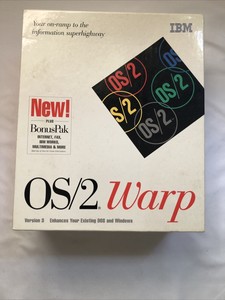 IBM OS/2 Warp Version 3 (21 3.5" disks) Plus BonusPak Box (16 3.5" disks) Set