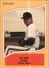 1990 ProCards A and AA #117 Pat Rapp