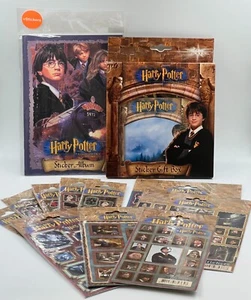 Album + 100 Harry Potter Sticker (10 Tafeln) Neu Original - Bild 1 von 9