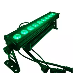 Outdoor 9x18W LED bar RGBWA UV wall wash light outdoor IP65 - Picture 1 of 6