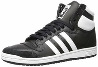 adidas top ten black and white