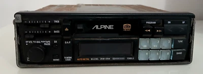 Autoradio Alpine 7280LS Radio Cassette Vintage Raro - Immagine 1 di 2