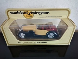 Modellauto Y-11 Matchbox 1938 Lagonda 43:1 Sammler NEU Models of Yesteryear  - Bild 1 von 7