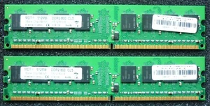 1GB DDR2-SDRAM PC2-6400 #M512-800-8# Speicherriegel-Kit von MDT - Bild 1 von 9
