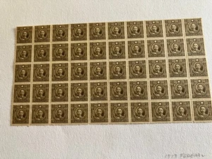 1941 21c China Stamp - Chu Chih hsin Scott#415 MNH Sheet of 50 - Picture 1 of 3