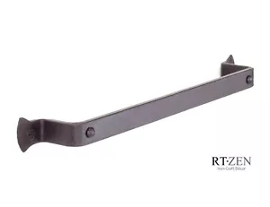 Decorative Handmade Wrought Iron Towel Bar Rack for Kitchen, Bathroom and more - Picture 1 of 11