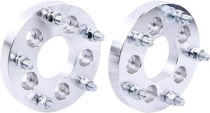 2pc 5x4.5 to 5x4.75 Wheel Adapters 1 Inch 1/2" Studs for Lincoln to 5x120.65 Rim - Picture 1 of 7