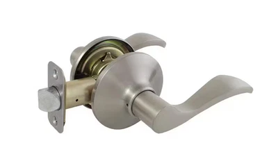 Defiant Naples Satin Nickel Passage Hall Closet Door Handle  NON LOCKING LEVER - Image 1 of 2