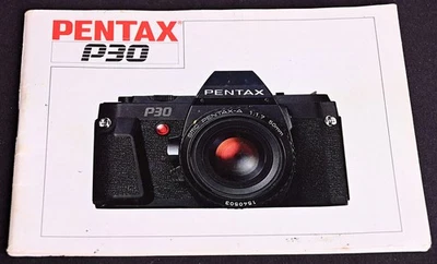 Original Pentax P30 User Manual 1985 Edition - Excellent - Image 1 of 3