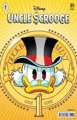 FANTAGRAPHICS BOOKS Uncle Scrooge Flintheart Glomgolds Sinister Secret #1 (Of 3) Cover C Andrea Frec