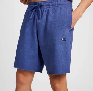 Champion Men's Fleece Shorts Blue Size Small NWT - Picture 1 of 3