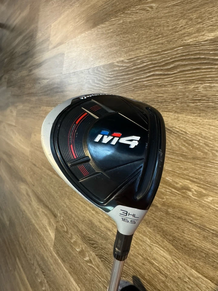 Женское графитовое дерево TaylorMade M4 3 HL 45 г 43,25 дюйма под правую руку  - Изображение 1 из 4