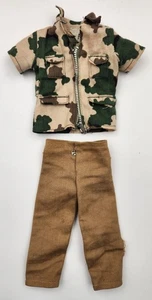 Vintage 1971 GI Joe Adventure Team Jungle Survival Camo Jacket & Pants Outfit - Picture 1 of 8