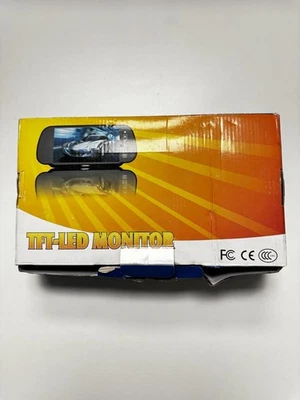 7" Car TFT LCD Mirror Monitor for Reverse Car Rear View Backup Parking - Image 1 of 4