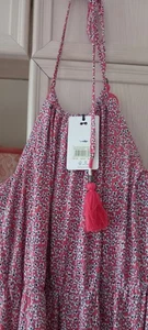 Holiday Ladies Ditsy Maxi halter neck beach dress by 'Fatface' size 36 (8) - Picture 1 of 9