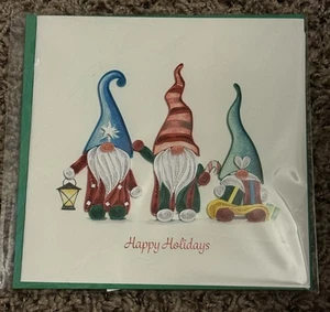 Quillingkarte Weihnachtszeit 3 Elfenfest Grußkarte - Bild 1 von 2