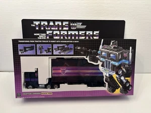 Transformers G1 Optimus Prime Nemesis Prime Black Custom Complete - Picture 1 of 11