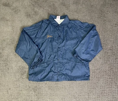 Chaqueta De Colección Cardinal Cortavientos Luz L Nueva Jersey Campeones de Softbol Años 80 90 Foto 1 de 4