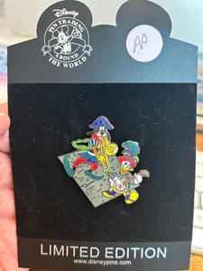 Prendedor de compras Disney (2008) - Donald & Goofy Mardi Gras prueba de artista LE250 - Imagen 1 de 1