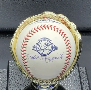 PHIL RIZZUTO - NY YANKEES SIGNED 100th Anniversay BALL - PSA/DNA - Picture 1 of 2