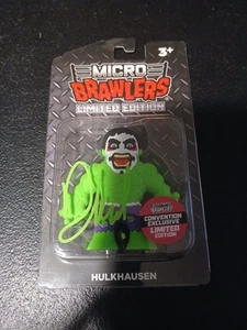 Hulkhausen AUTOGRAPHED Micro Brawler CONVENTION EXCLUSIVE LIMITED EDITION NEW - Picture 1 of 2