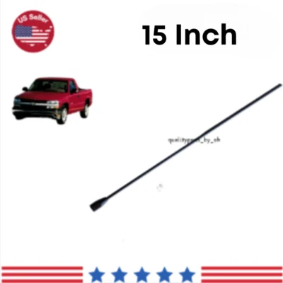 Mástil de repuesto de antena de 15"" radio am/fm para Chevrolet Silverado 1500 1999-2006 Foto 1 de 2