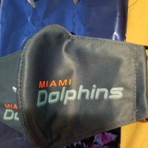 Blaue Miami Delphin Design Gesichtsmaske - Bild 1 von 4
