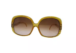 Christian Dior Oversive Brown Vintage Women's Frame Sunglasses Sold AS IS - Picture 1 of 9