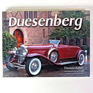 Dennis Adler DUESENBERG Classic Car Book 2004 HC DJ Very Good Intro by Jay Leno - Picture 1 of 12