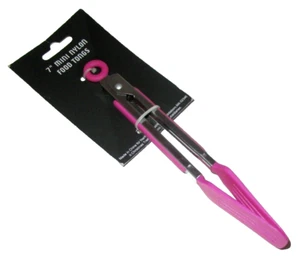 MINI NYLON FOOD TONGS~ 8" ~ Purple - Picture 1 of 1
