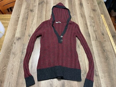 Suéter Maurices, Para Mujer Talla Grande, Rojo Negro, Pullover, Sudadera con Capucha Foto 1 de 4