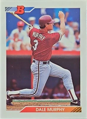 1992 Bowman #684 Dale Murphy  - Image 1 of 4