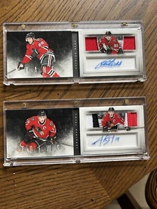 Patrick Kane & Jonathan Towes 2013/14 Panini Playbook Booklet Kane /41 Towes/25 - Picture 1 of 2