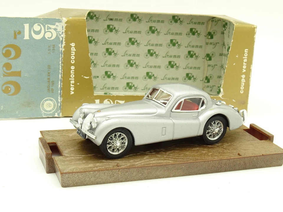 Brumm 1/43 - Jaguar XK120 Coupé 1948 Grigia R105 - Immagine 1 di 1